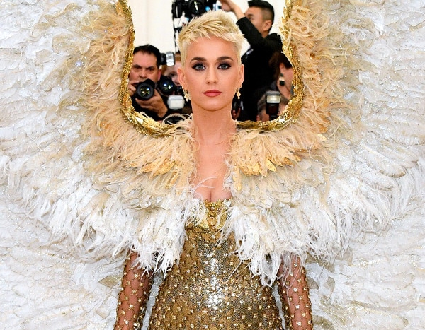 Katy Perry And Her Angel Wings Turn Heads At 2018 Met Gala -